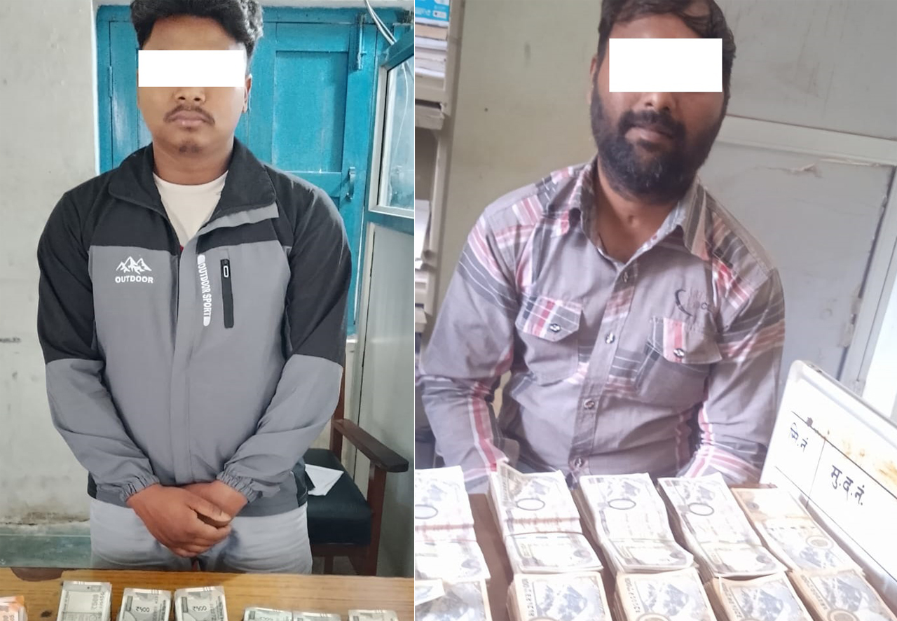 कैलालीमा स्रोत नखुलेको साढे १७ लाख रुपैयाँसहित दुई जना पक्राउ