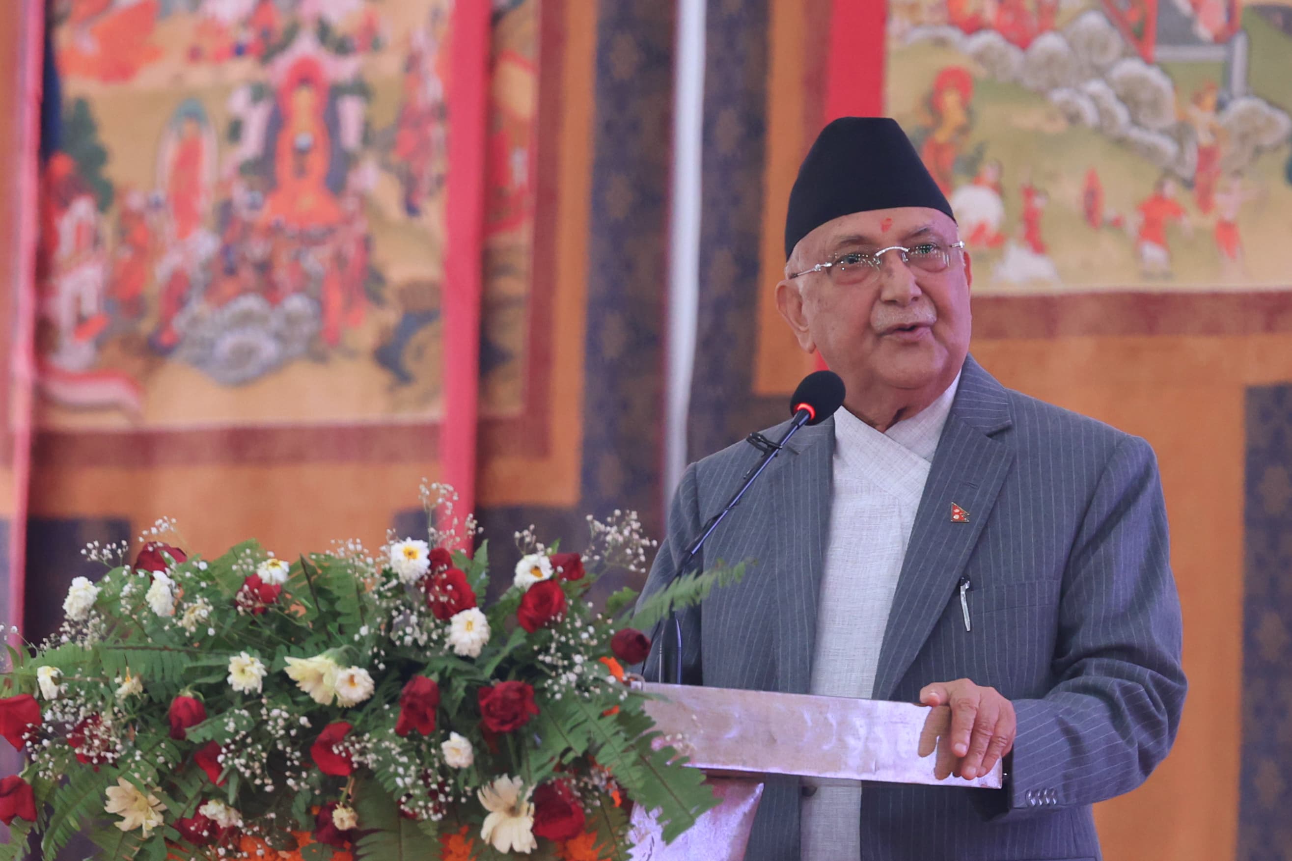 के प्रधानमन्त्री ओलीले लुम्बिनीमा भारत र पाकिस्तान युद्ध आफूले रोकाएको भनेका हुन् ? 