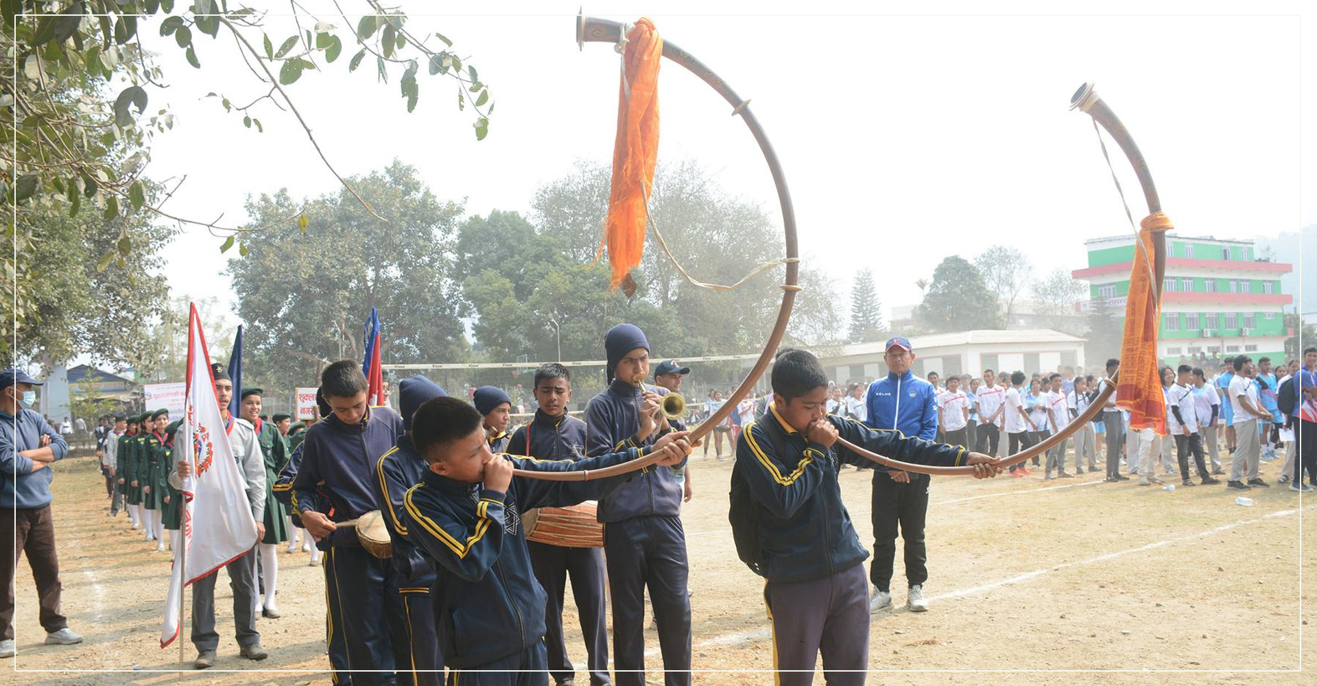 व्यावहारिक शिक्षासँगै बाजा बजाएर आत्मनिर्भर बन्दै विद्यार्थी