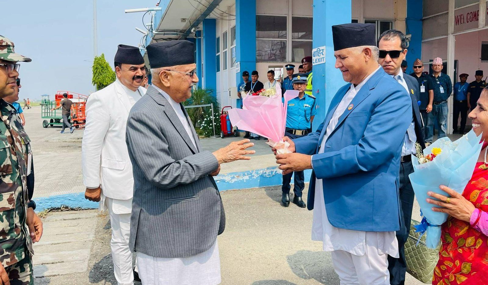 २५६९औँ बुद्धजयन्तीको कार्यक्रममा सहभागी हुन लुम्बिनी पुगे प्रधानमन्त्री