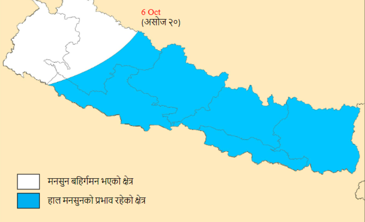 सुदूरपश्चिमबाट बाहिरिनु सुरु भयो मनसुन, के छ तीन दिनको पूर्वानुमान ? 