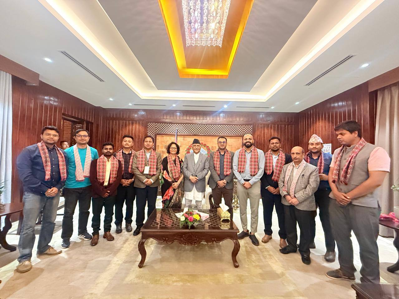 प्रधानमन्त्रीसँग राष्ट्रिय चिकित्सक संघको भेट, आवासीय चिकित्सकको पारिश्रमिकलगायत विषयमा छलफल