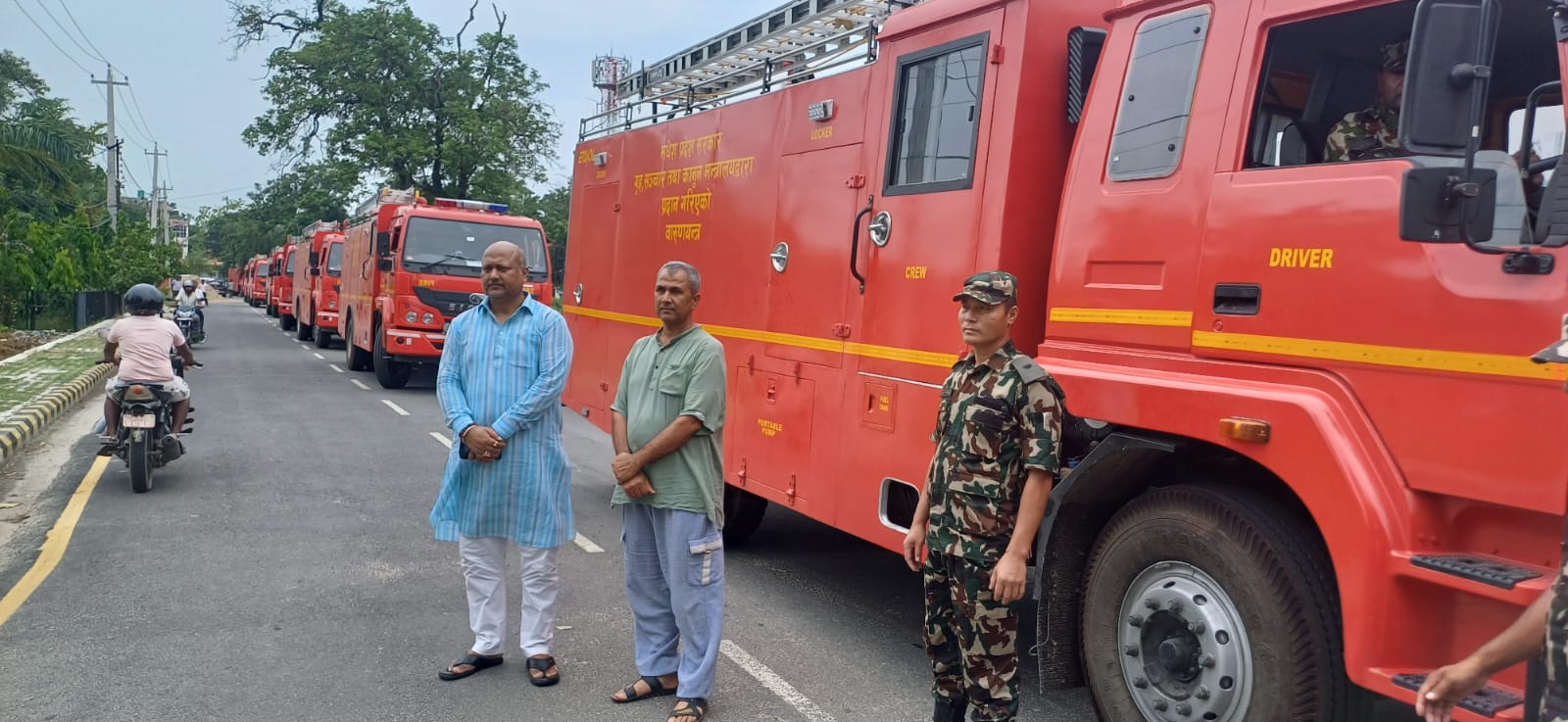 वीरगन्जमा खानेपानी आपूर्तिका लागि मधेश सरकारले पठायो वारुणयन्त्र