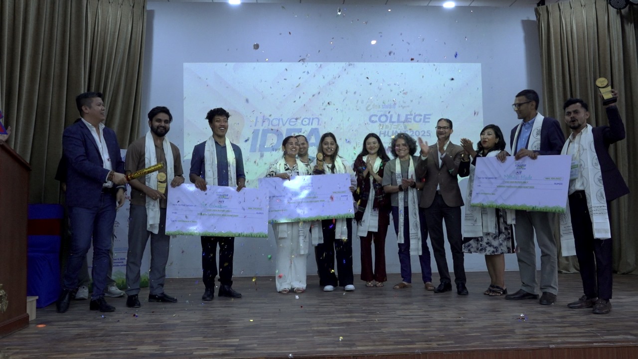 कलेज आइडिया हन्ट : तीन टिमले जिते एक–एक लाख नगद (भिडियो)