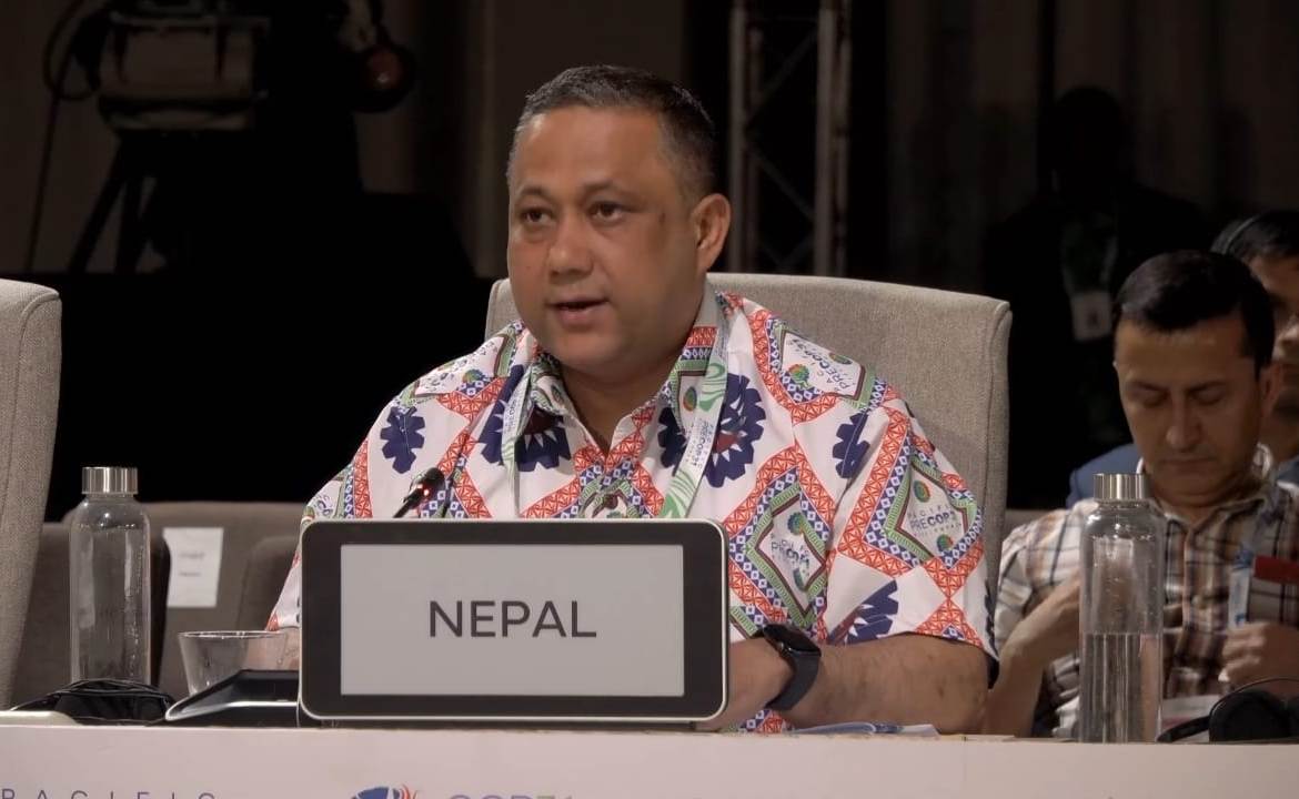 नेपाल र प्रशान्त क्षेत्रका टापु राष्ट्रहरू जलवायु संकटको अग्रपंक्तिमा छन् : परराष्ट्रमन्त्री खनाल