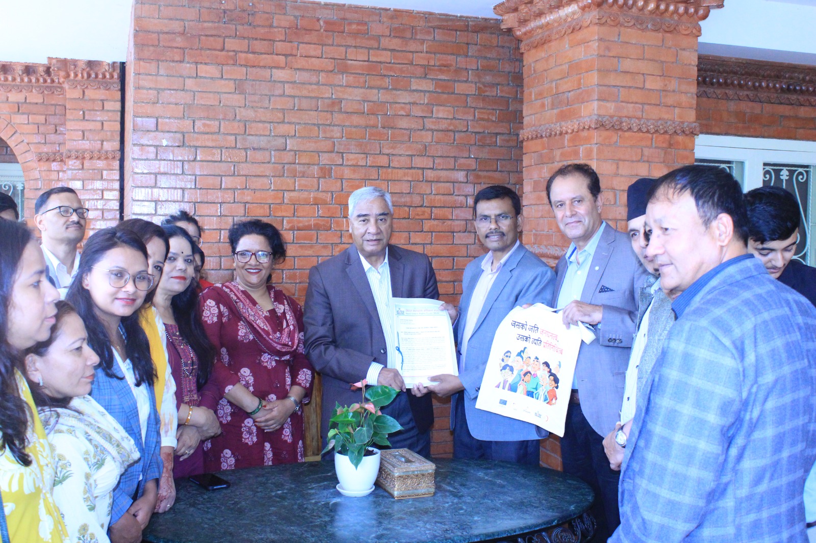 देउवाले भने– प्रत्यक्ष निर्वाचित प्रणालीभित्र समानुपातिक सहभागिता गराउनुपर्छ