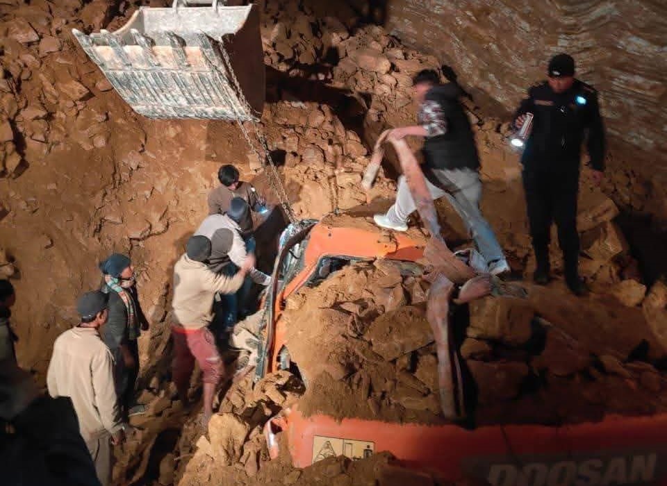 पनाैतीको क्रसर उद्योगमा पहिरो जाँदा एक जनाको घटनास्थलमै मृत्यु