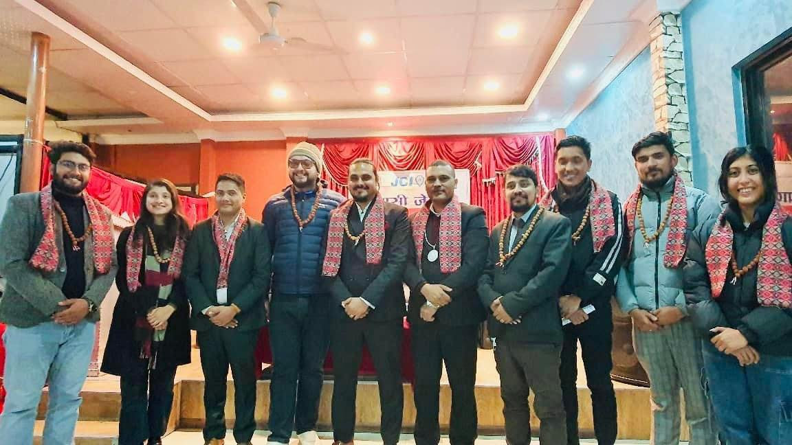 धापासी जेसीज वर्ष २०२४ को अध्यक्षमा गौतम निर्वाचित