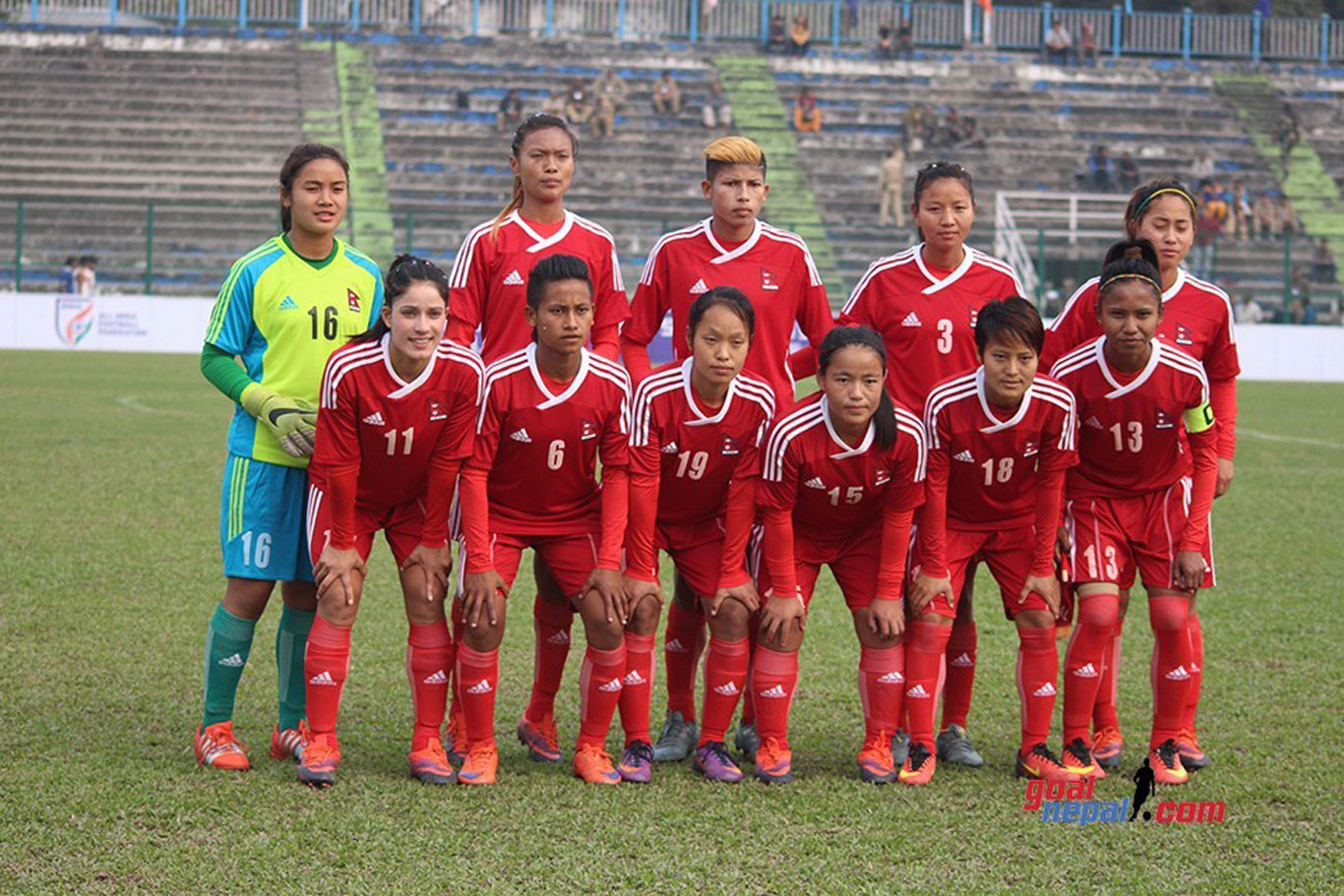 महिला राष्ट्रिय फुटबल टोलीको बन्द प्रशिक्षण इटहरीमा
