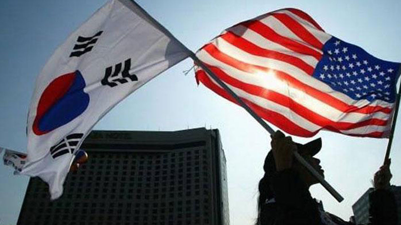 अमेरिकी तथा दक्षिण कोरियाली विदेशमन्त्रीबीच भेटवार्ता