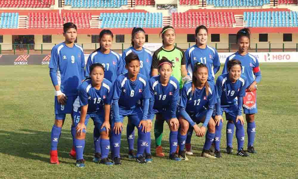 महिला फुटबलमा नेपाल उपविजेता