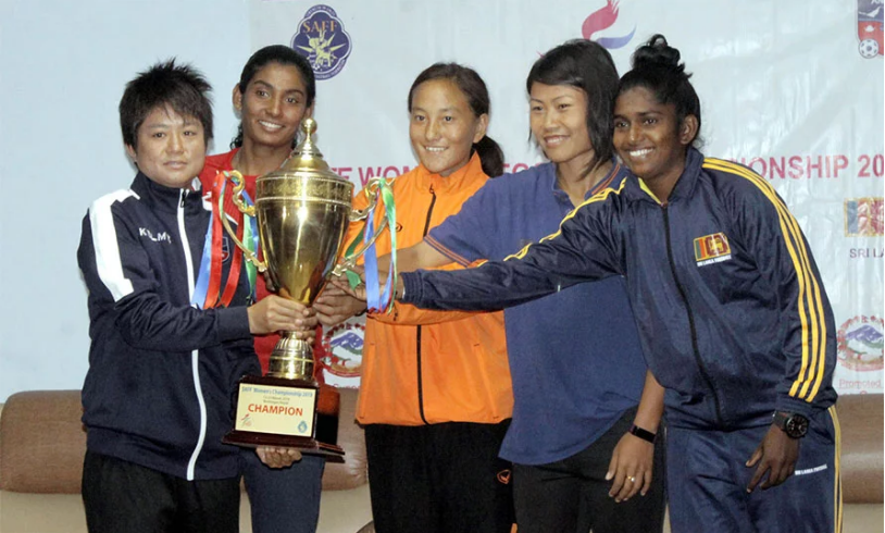 साफ महिला च्याम्पियनसिप : आज श्रीलंका र माल्दिभ्सबीच खेल हुँदै