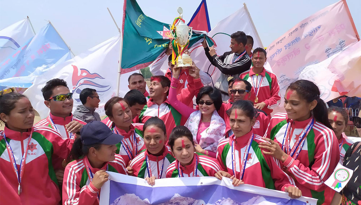 नेपाल आर्मी बन्यो एथ्लेटिक्स च्याम्पिएन