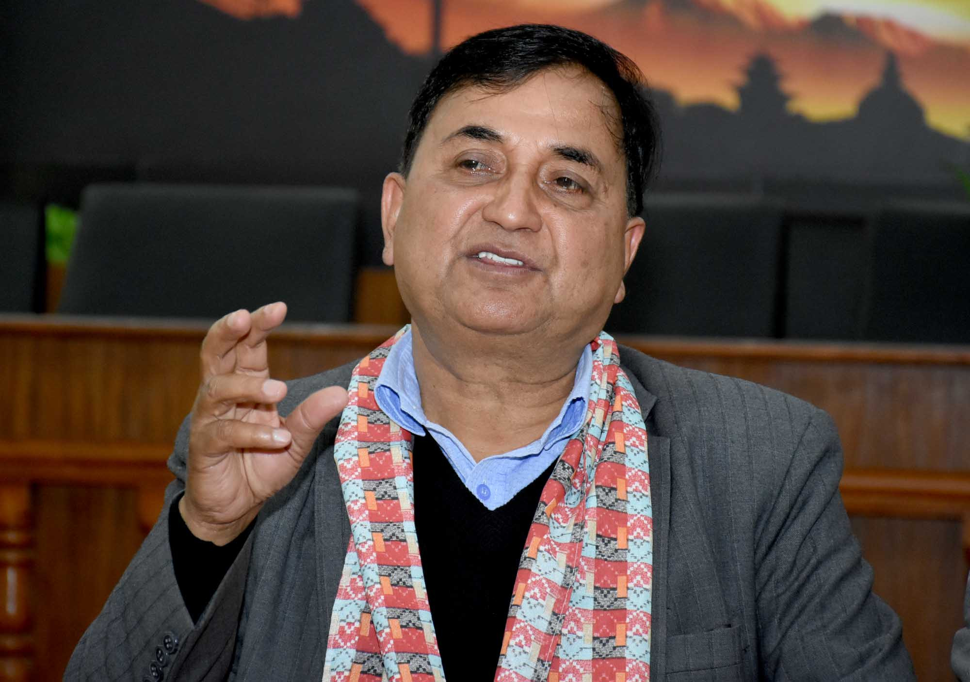 ईश्वर पोखरेल भन्छन्, 'सत्ता गठबन्धन हामी फुटाएरै छाड्छाैँ'