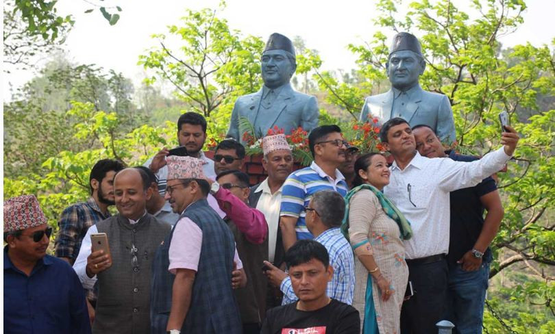 मदन–आश्रित स्मृति दिवस : सालिकसँग सेल्फी