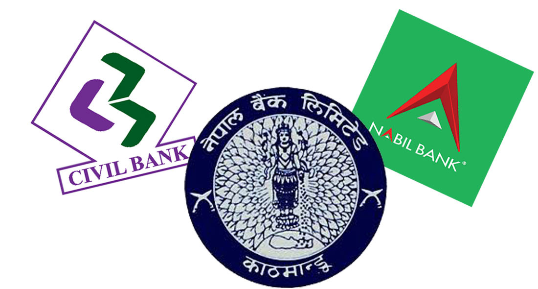 बैंक मर्जरः नेपाल बैंक ताक्दै सिभिल र नविल