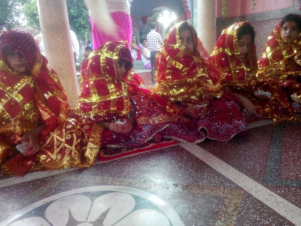 जनकपुरमा मनाईयो कुमारी पुजा