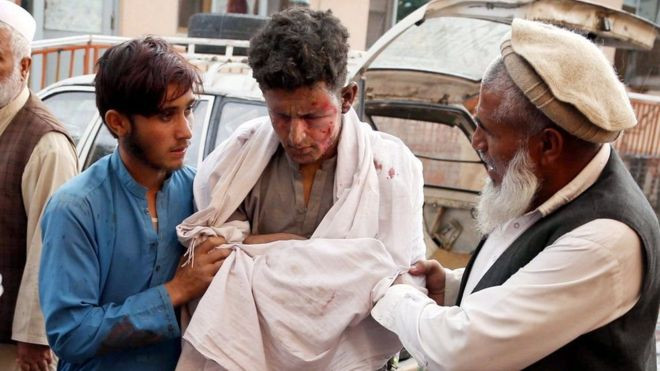 अफगानिस्तानको मस्जिदमा शक्तिशाली विस्फोट, ६२ को मृत्यु