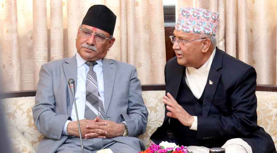 एमालेसँग मिलेर प्रचण्डले बनाउन चाहेको गठबन्धनको कति छ सिट ? 