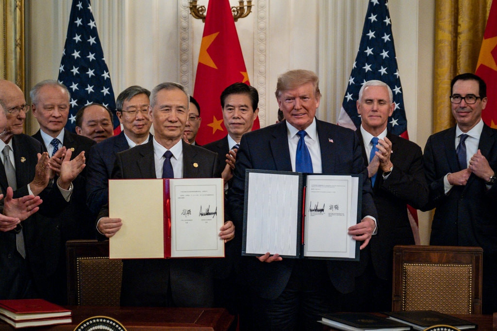 चीन–अमेरिका व्यापार सम्झौता, सुध्रिएला सम्बन्ध ?