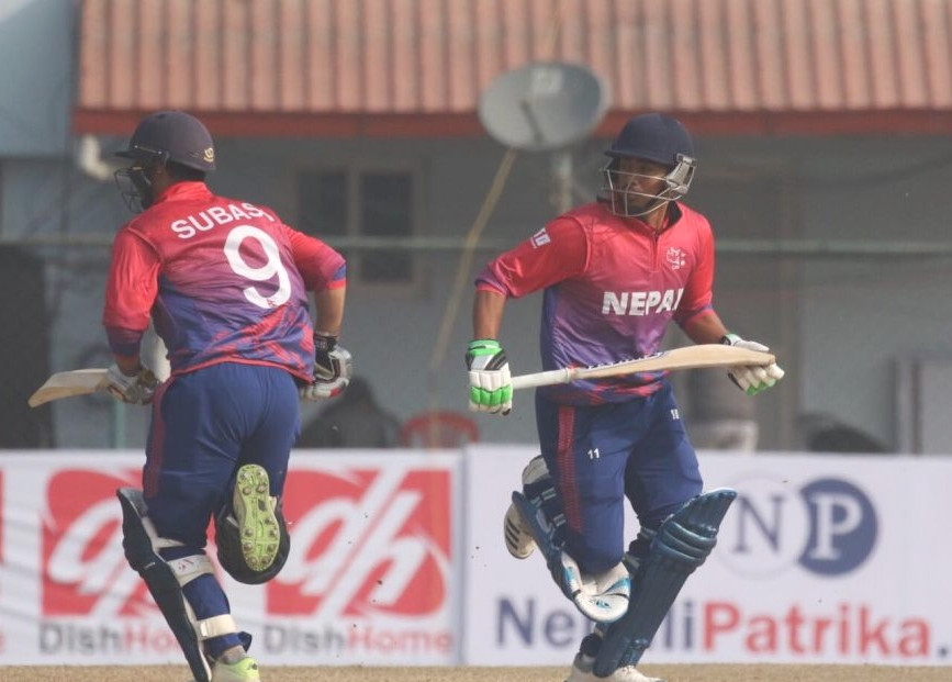 अमेरिकाविरुद्ध नेपाल ३५ रनले विजयी