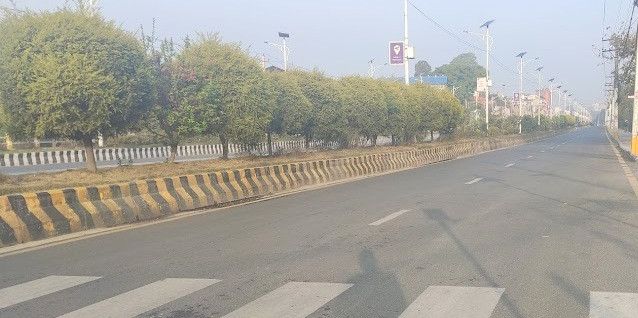 'लकडाउन'ले शून्य प्राय: काठमाडौं (फोटो फिचर)