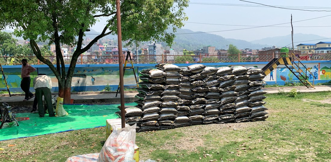 ४५ हजार परिवारलाई घरघरमै राहत सामग्री