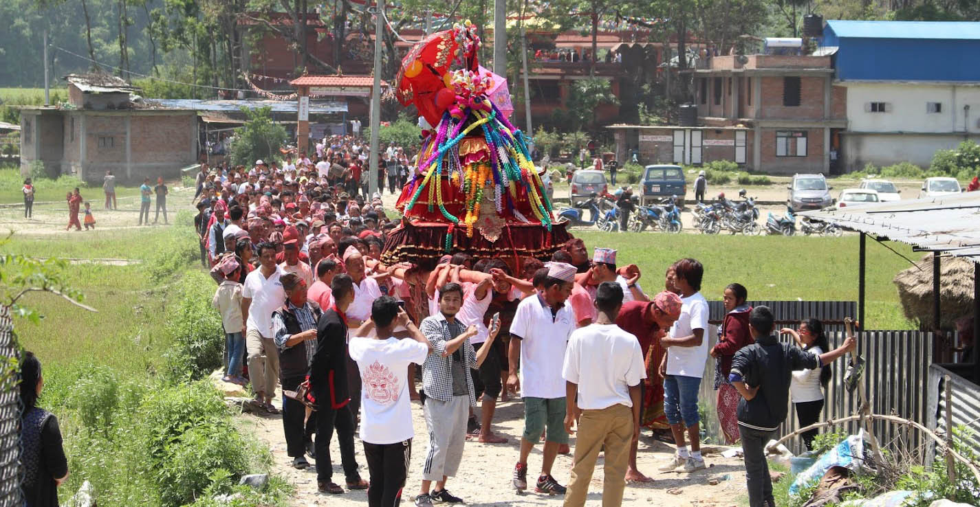 ५ दिनसम्म मनाइने कान्तिभैरव जात्रा स्थगित