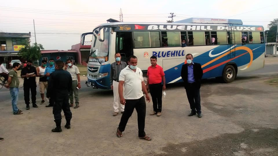 अलपत्रलाई उद्धार गर्न बुटवलमा २ वटा बसको व्यवस्था