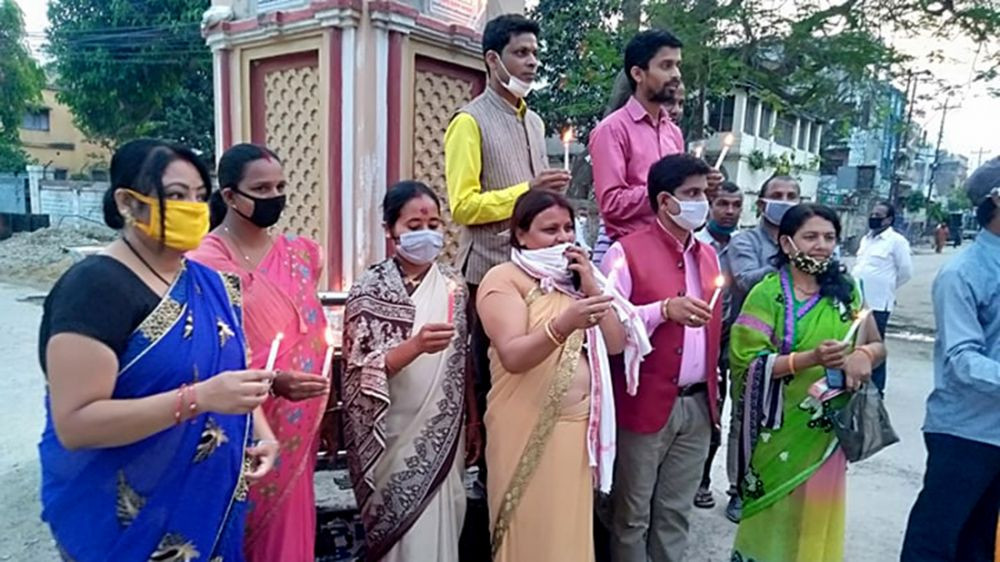 प्रदेश २ का विभिन्न ठाउँमा दीपावली