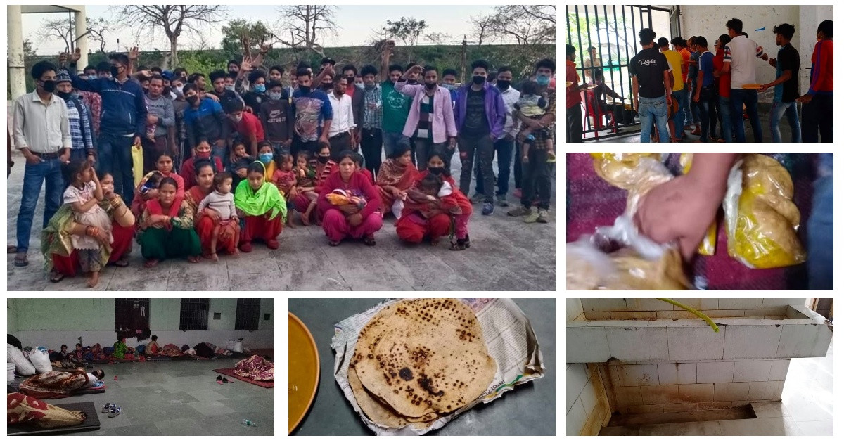भारतको रामपुरमा ३७ दिनदेखि अलपत्र बझाङी भन्छन् : शौचालयको पानी र तेल नसुकेको पुरी कति खानु ?