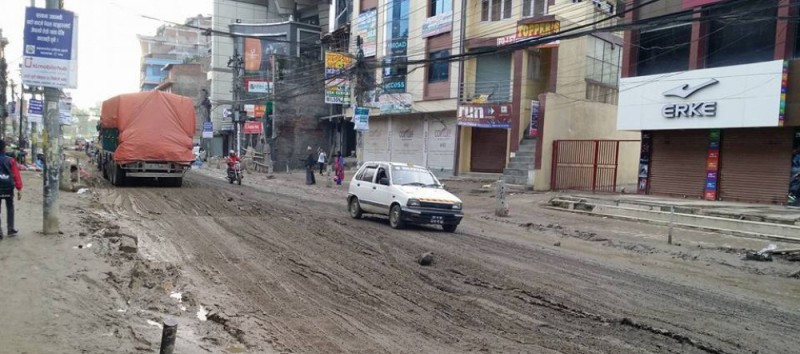 उपत्यकाका ८ सडक निर्माण सुरू