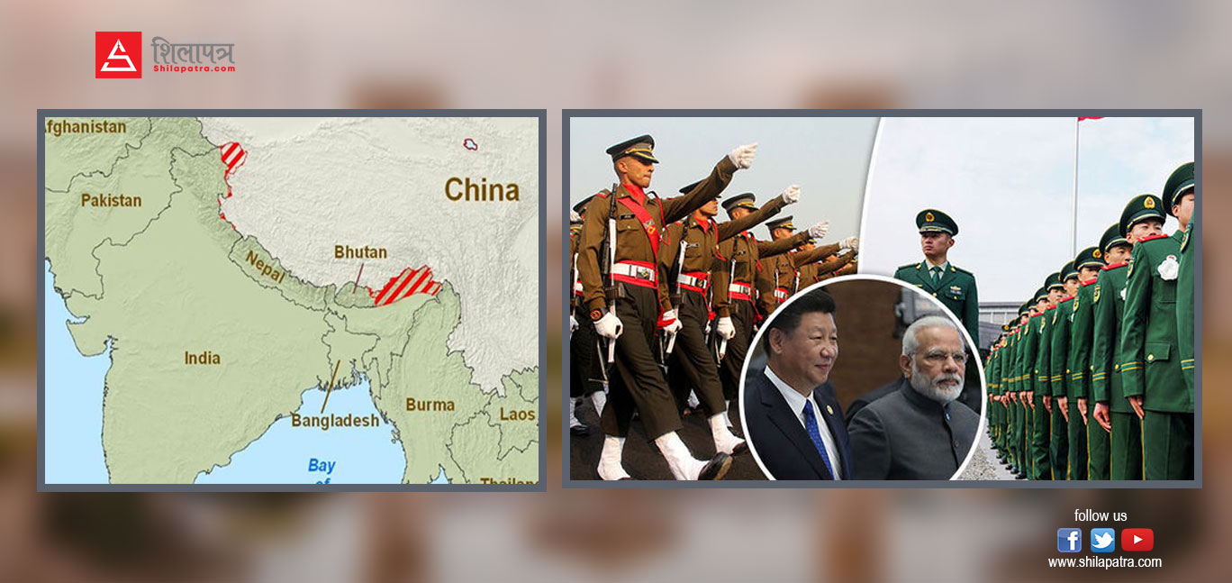 युद्धमा पुगेकाे भारत–चीनबीच सीमा विवादका परिणाम