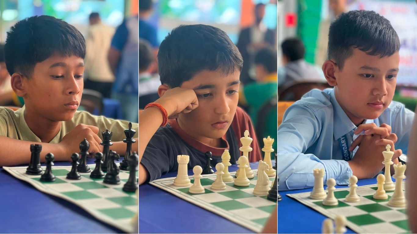 हेराल्ड अन्तरविद्यालय टिम चेस च्याम्पियनसिपमा ३४ टिमबीच प्रतिस्पर्धा