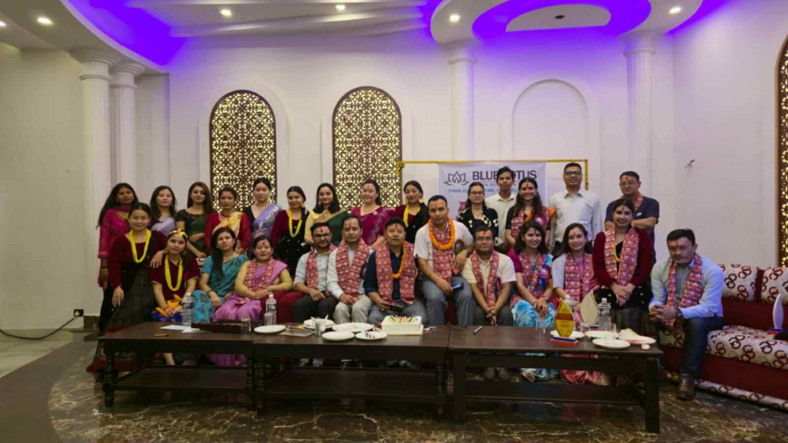 ब्लु लोटस हेल्थ होम केयरले मनायो पाँचौँ वार्षिकोत्सव