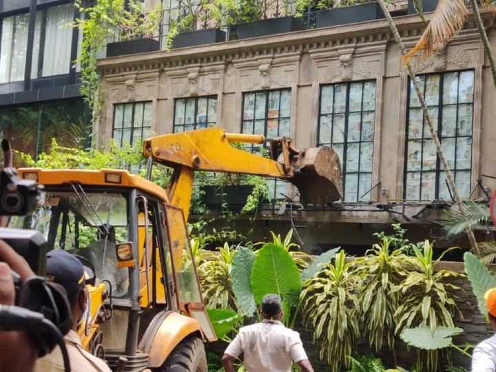 कंगनाको कार्यालय तोडफोड रोक्न अदालतको आदेश