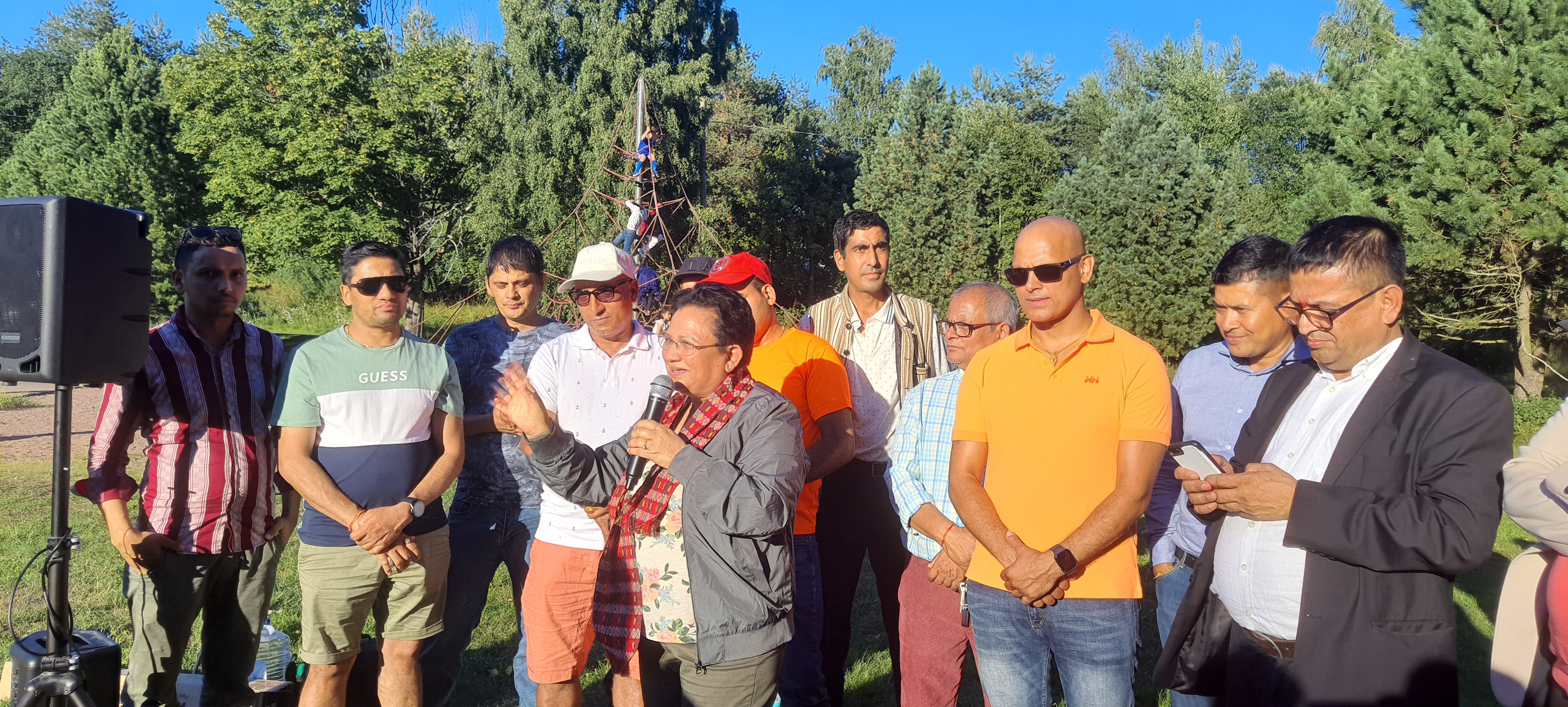 फिनल्याण्डबाट मन्त्री भुसालले भनिन्- नेपालमै सुखी जीवन बिताउन सकिन्छ