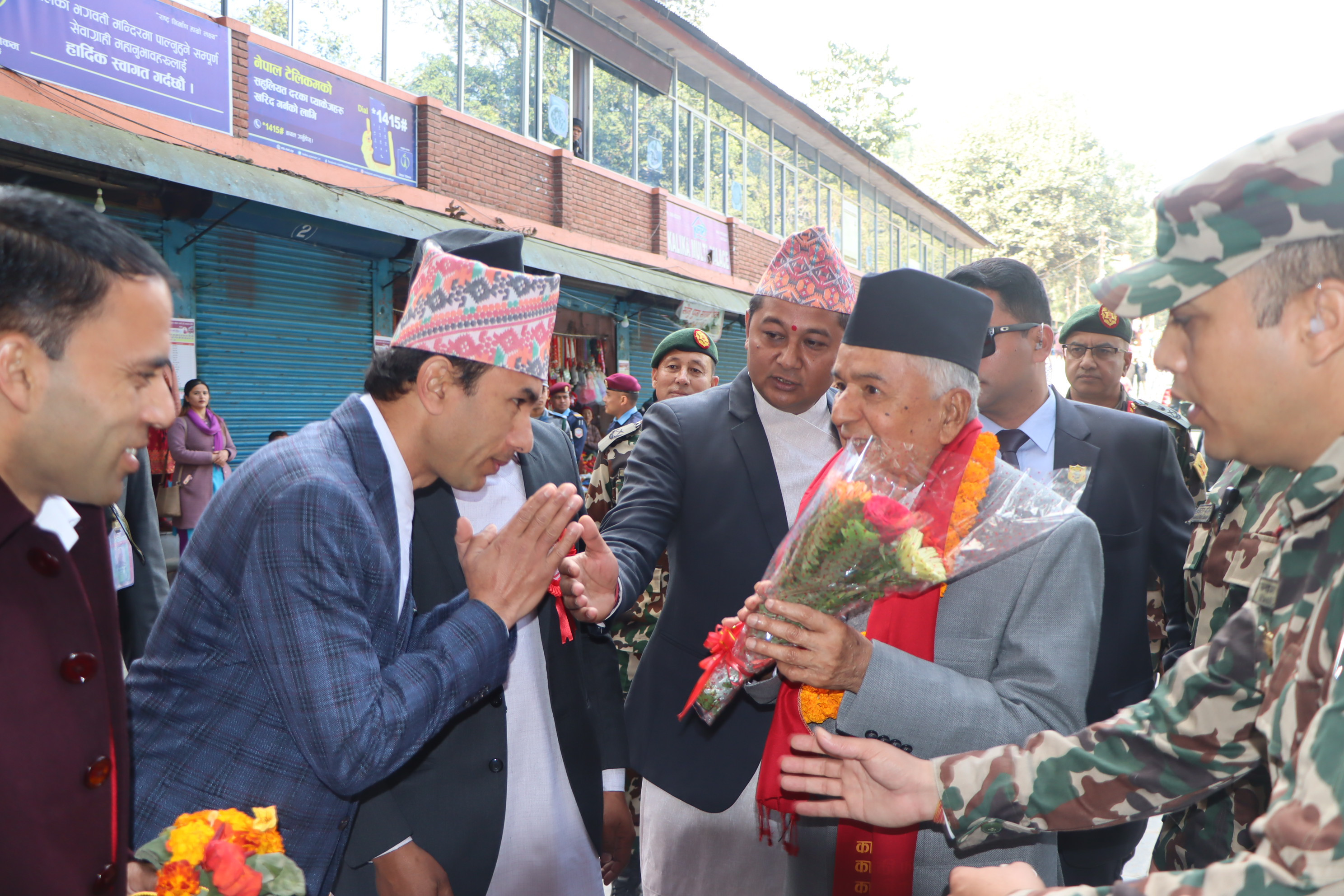 महाेत्सव उद्घाटन गर्न राष्ट्रपति पौडेल बागलुङमा