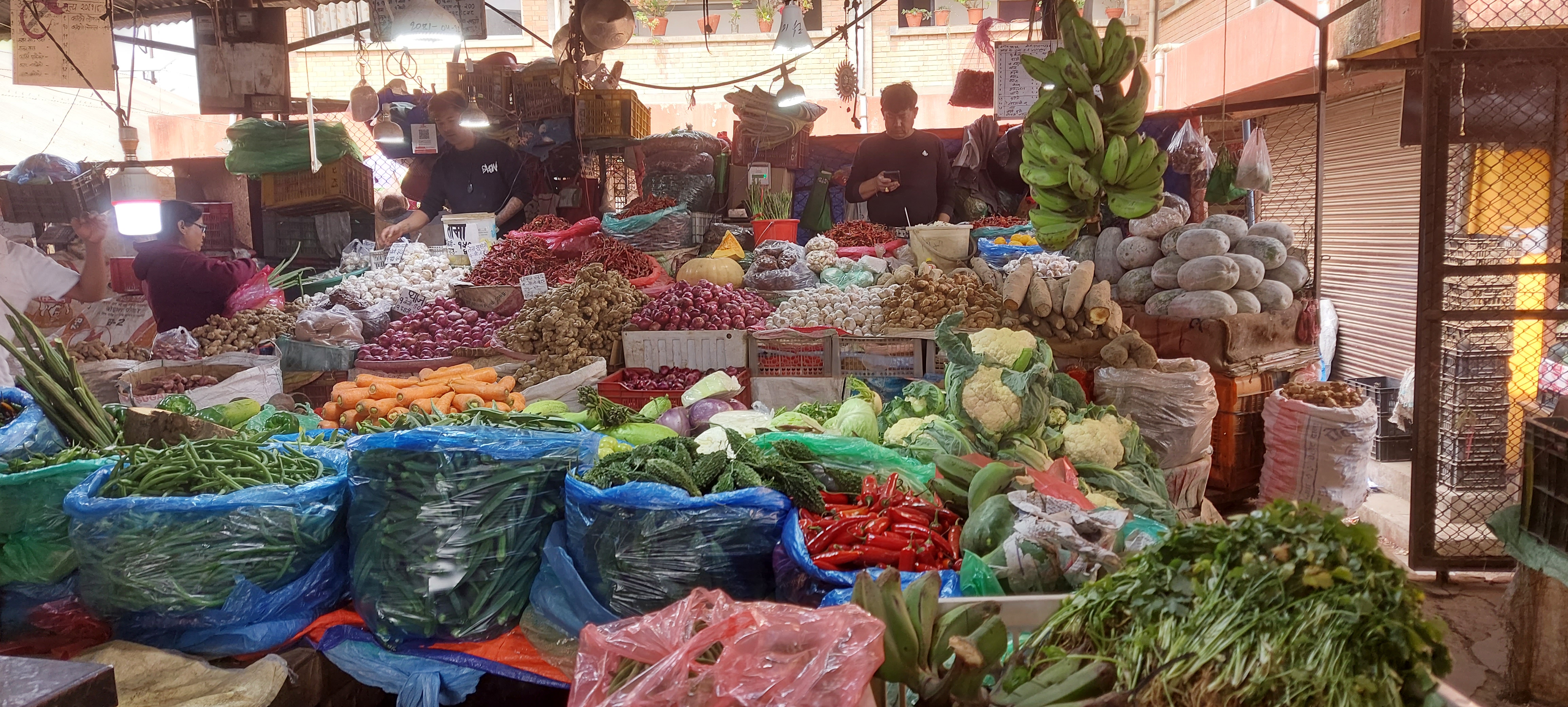 गोलभेँडा ८० रुपैयाँ किलो, अरु तरकारीको भाउ कस्तो ?