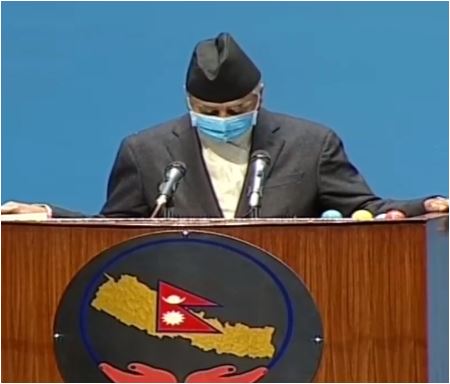 देउवाको आरोप- जनता कोरोनाले छटपटाउँदा सरकार भ्रष्टाचारमा व्यस्त छ (सम्बोधन पूर्णपाठ)