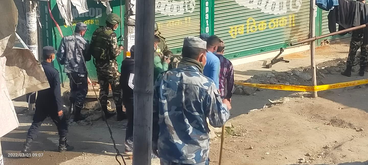 कौशलटारमा भेटिएको शंकास्पद वस्तु सेनाद्वारा निष्क्रिय