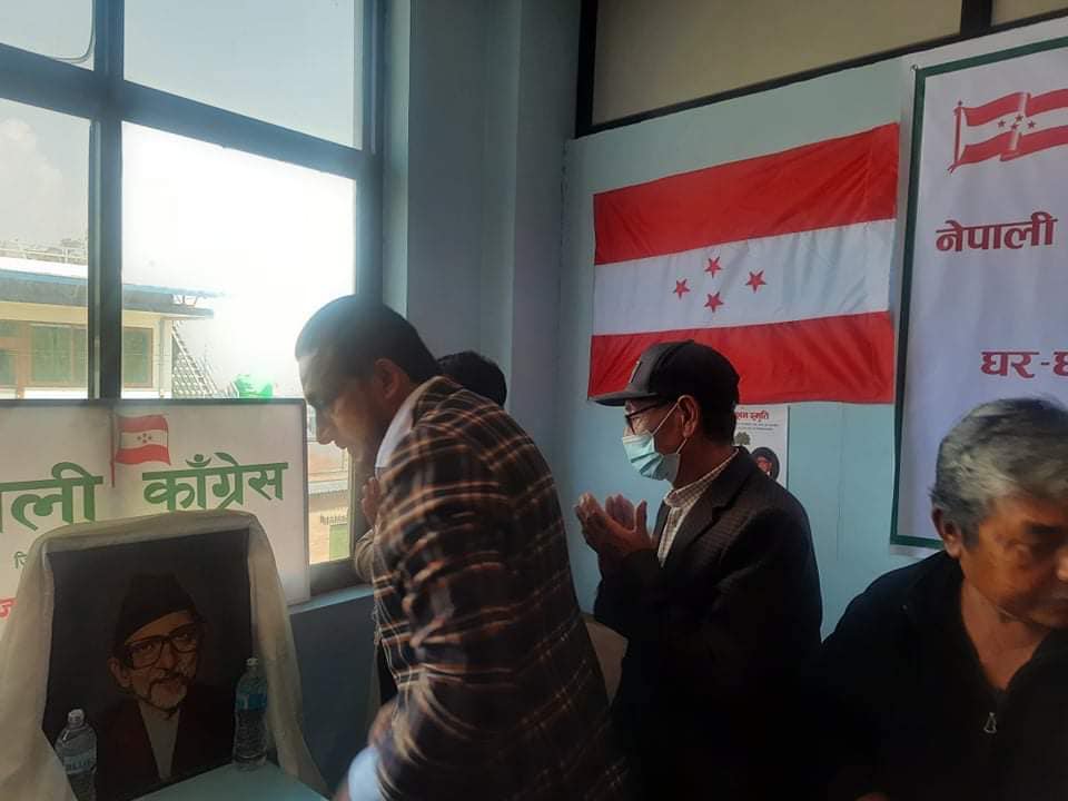 मनाङमा कांग्रेसको चुनावी अभियान, गणेश लामाले गरे उद्घाटन