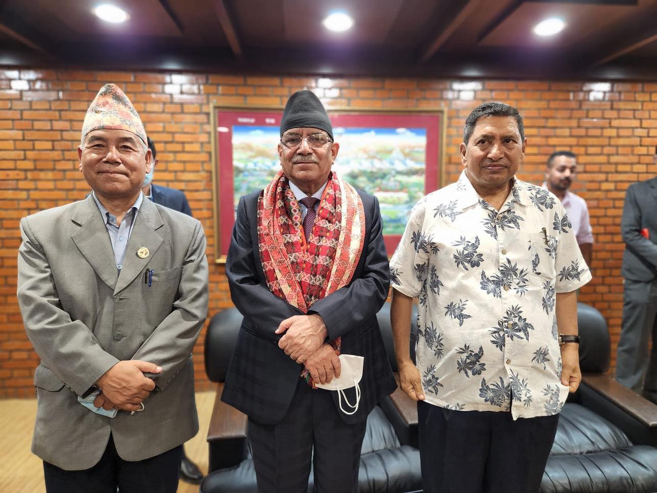 प्रचण्ड जापान प्रस्थान 