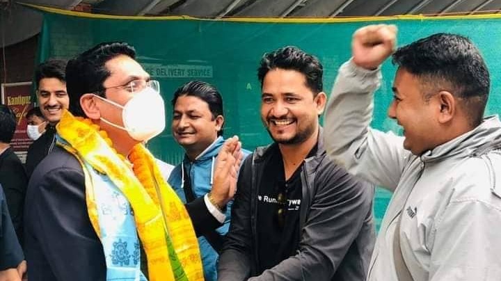 चीनबाट फर्किए  नेत्रविक्रम चन्द नेतृत्वको नेकपाका प्रवक्ता प्रकाण्ड