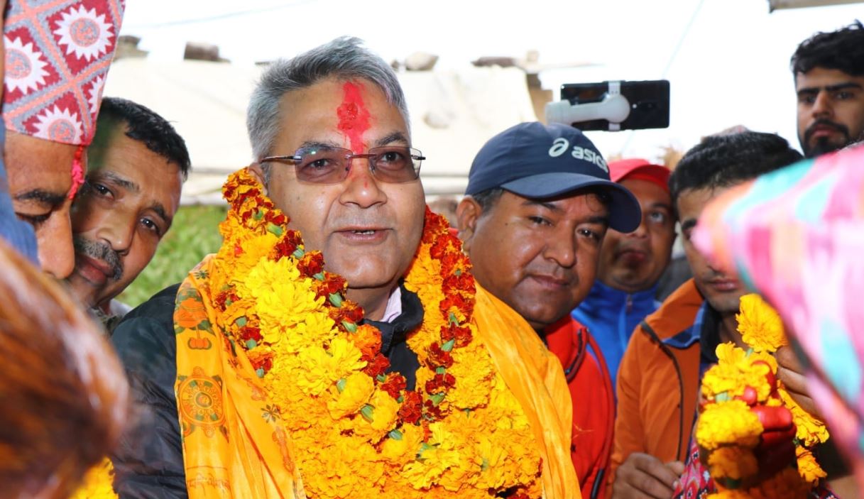 काभ्रे–२ मा एमालेका गाेकुल बाँस्कोटा निर्वाचित, हारे हुमागाईं