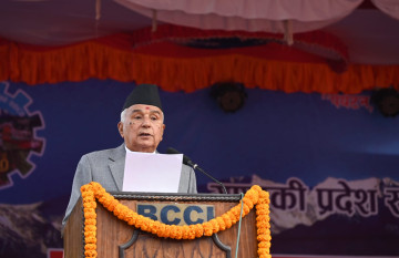 राष्ट्रपति भन्छन्– जनताको रगत पसिनाले बनेको संविधान हो, यसमा कसैले आँच पुर्‍याउन सक्दैन