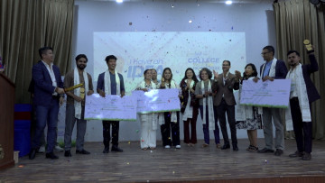 कलेज आइडिया हन्ट : तीन टिमले जिते एक–एक लाख नगद (भिडियो)