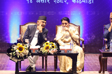 ओलीले भने– राम्रै बोल्नुहुन्छ, विद्याले भनिदिइन्– सदस्यता नवीकरण गरिसकेँ