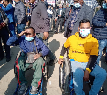 अपांगता भएका कांग्रेस प्रतिनिधि भन्छन्- नेतृत्वमा पनि आरक्षण हाेस्