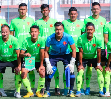 एपीएफमाथि कठिन जितसँगै आर्मी मकवानपुर गोल्डकपको अन्तिम चारमा